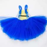 Despicable Me Minion Inspired Princess Tutu Dress Performance Apparel