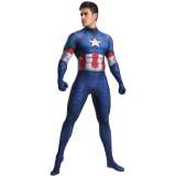 Captain America Outfits Halloween Cosplay Costume Bodysuit