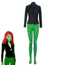 Poison Ivy Cosplay Costume Quinn Outfits Halloween Carnival Dress Up Suit Outfit For Women