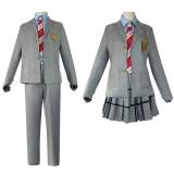 Your Lie In April Cosplay Anime Costume Outfits Halloween Carnival Uniforms Suit For Men Women