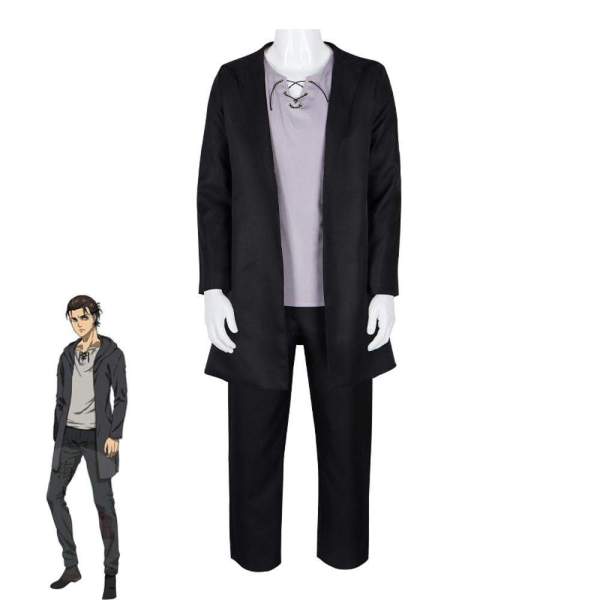 Alan Cosplay Costumes Anime Clothing Halloween Outfit Sets Coat Suit For Men