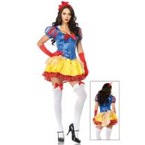 Halloween Princess Snows White Fancy Dress Cosplay Costume