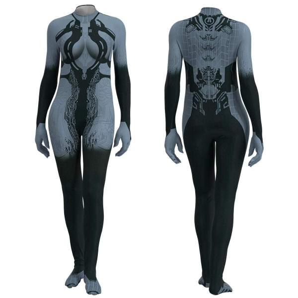 Halo 4 Forward Unto Dawn Cortana Cosplay Jumpsuit Costumes Bodysuit Catsuit Halloween Dress Up For Women Girls