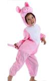 Halloween Child Pink Pig Kids Animal Kigurumi Onesie Costume