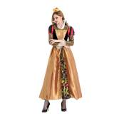 Armed and Gorgeous cosplay costume Queen's palace dress Halloween costume for female