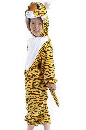 Halloween Child Tiger Kids animal kigurumi onesie Costume