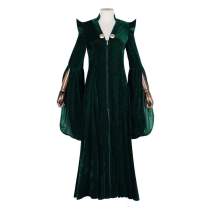 Professor Minerva McGonagall Cosplay Costumes Long Gown Robe Halloween Outfit Dress For Women