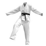 Taekwondo Costumes Cobras Karate Training Suits The Karate Kid Movie Cosplay Uniform