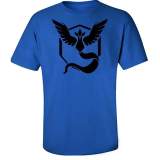 Go Team Valor Team Mystic Team Instinct Pokeball T Shirt