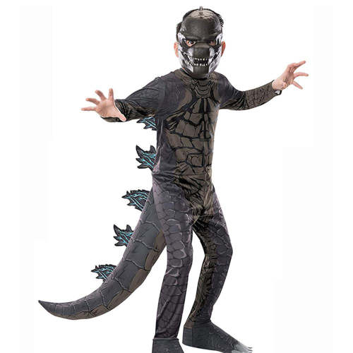 Dinosaur Costume King of the Classic Cos Jumpsuit Stage Costume for Children