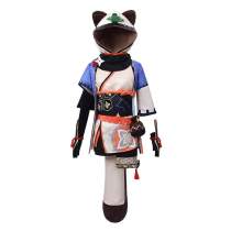 Genshin Impact Sayu Cosplay Costume Lolita Dress Full Set Uniform Halloween Outfit