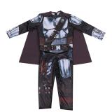 Mandalorian Costumes for Kids Bounty Hunter Cosplay Halloween Festive Party Outfit