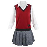 Ikishima Midari Costumes JK School Uniform KAKEGURUI Cosplay for Female Student Style
