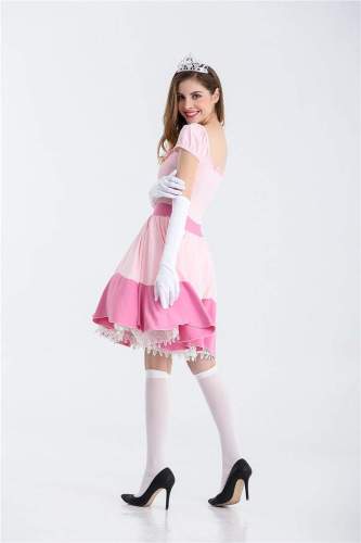 Dlx Adult Princess Queen Fancy Halloween Costume Dress