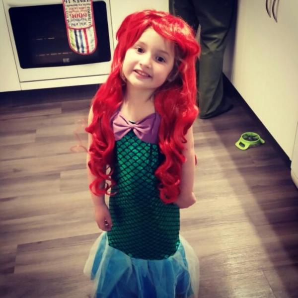 Children's Day Mermaid  performance costume swimsuit Halloween girl princess dress
