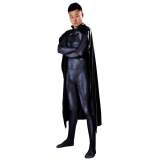 Cosplay Costume Outfit Halloween Clothes Superhero BodySuit with Cape For Adult Kids