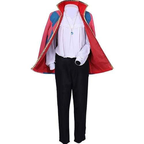 Howl Cosplay Costume Daily Anime Clothes Howl's Moving Castle Halloween Show Outfits for Adults
