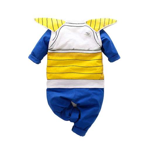 Dragon Saiyan Outfits Baby Toddler Lovely Long Sleeve Cartoon Armor Jumpsuit