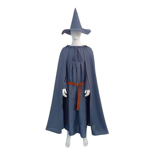 Gandalf The Ring The Hobbit Cosplay Costumes Cartoon Halloween Suit Outfit Sets Dress Up For Men