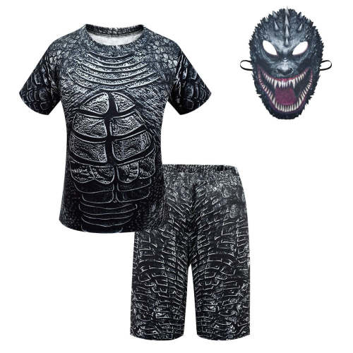 Dinosaur cosplay costume boys casual home wear two-piece suit