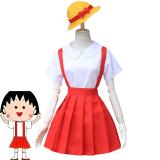 Maruko Kids Adult Parent-child Clothes school uniform Kindergarten Cosplay costume
