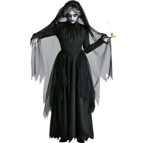 Witch ghost bride halloween cosplay costume