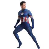 Captain America Outfits Halloween Cosplay Costume Bodysuit