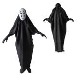 Spirited Away No Face Man Cosplay Costumes Set With Mask And Gloves