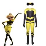 Kids Ladybug Queen Bee Cosplay Costume Halloween Jumpsuit