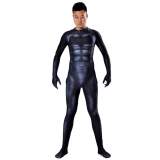 Cosplay Costume Outfit Halloween Clothes Superhero BodySuit with Cape For Adult Kids