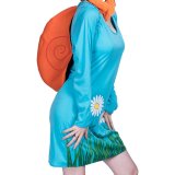 Snail Cosplay Costumes Halloween Carnival Fancy Adult Blue Insect Snail Outfit Dress Up for Women