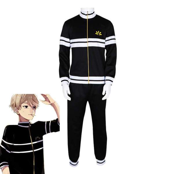 Tokyo Avengers Mikey Cosplay Costumes Anime Student Uniform Outfit Suit Coat Sets For Men