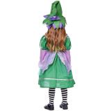 Munchkin Jungle Goblin Cosplay Costumes Bubble Sleeves Flower Fairy Dress Halloween Show Party Outfits For Girls
