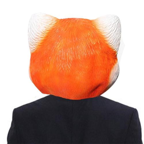 Turning Red Masks Mei Panda Latex Mask Helmet for Halloween Costume Prop