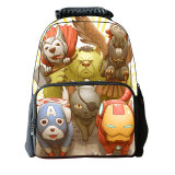 Super Hero Ironman Advengers Ant-Man Backpack Children Boys School Bag