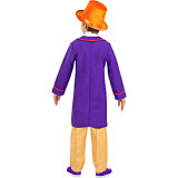 Kids Willy Wonka Charlie and the Chocolate Factory Johnny Depp Cosplay Suit Costume Set