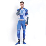 The boys Homelander the deep Starlight Costumes Cosplay suits set Jumpsuit for adult kids