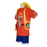 2022 One piece film Red Luffy Costume Halloween Cosplay