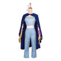Toy Story 4 Little Bo Peep Costume Adult kids Girls Halloween Cosplay Full Set with Cloak