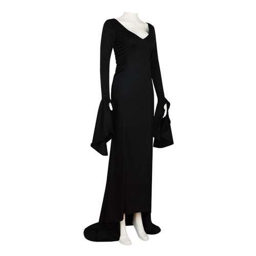 Larissa Weems long dress The Addams Family Cosplay Costume Outfit Sets Up For Adults