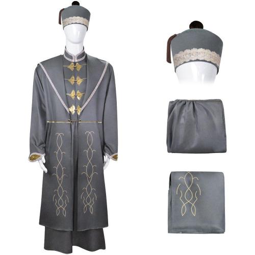 Harried Potter Cosplay Film and Television Dumbledore Halloween Stage Costume Performance