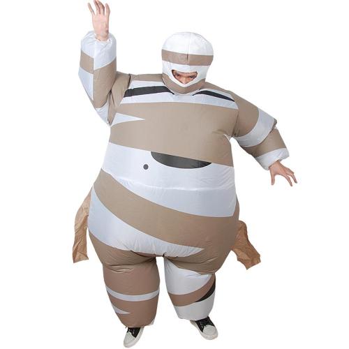 Halloween Egyptian mummy Inflatable Party Stage Performance Cosplay Costume