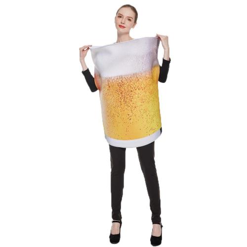 beer mug Cosplay Food Compound Sponge Party halloween Costumes for Adult
