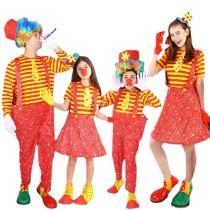 Clown Costume Family Set Party Costumes Kids Girls Halloween Stage Cosplay