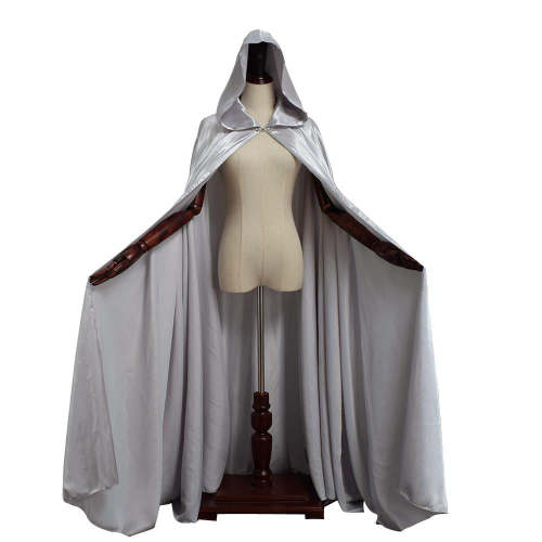 Vampire Witch Hooded Cape Cosplay Costume Cloak With Hood Halloween Christmas Outfit Dress Up for Adult