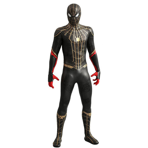 Spiderman No Way Home Peter Cosplay Costume Halloween Jumpsuit for Kids and Adult