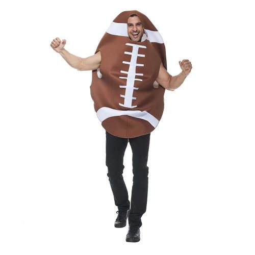 Funny Rugby Sports Equipment Halloween Carnival Suit Cosplay Costume For Adults