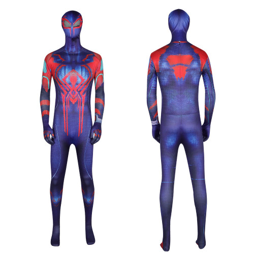 SpiderMan Across the Spider Verse Miguel O'Hara Zentai Cosplay Costume Outfits Halloween Carnival Suit Adults