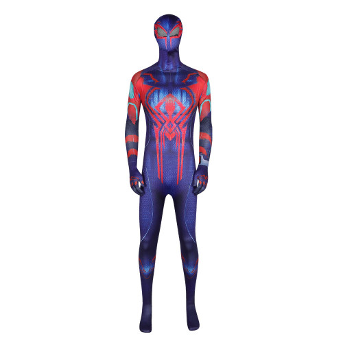 SpiderMan Across the Spider Verse Miguel O'Hara Zentai Cosplay Costume Outfits Halloween Carnival Suit Adults