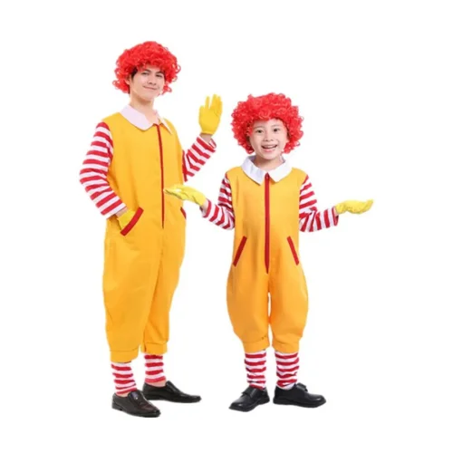 Uncle McDonald's Halloween Cosplay Costume For Kids